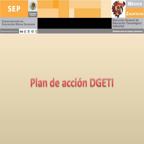 Plan de acción dgeti