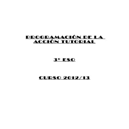 Plan de accion tutorial 1112