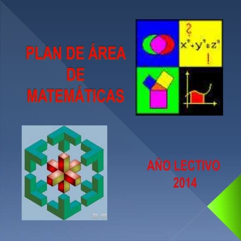 Plan de area matematicas 2014 | PPTX