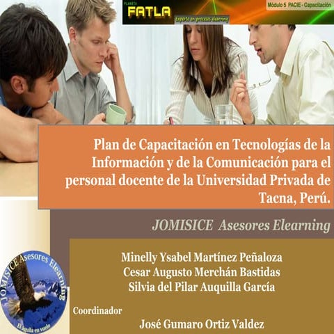 Plan de capacitacion ti cs aguilas | PPTX