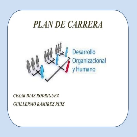 Plan de carrera