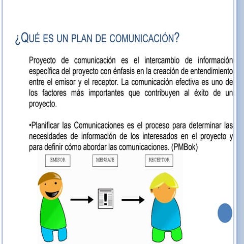 Plan de comunicación