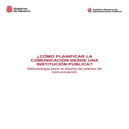 Plan de comunicación en las Administraciones Públicas