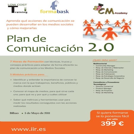 Seminario Social Media: Plan de Comunicación 2.0