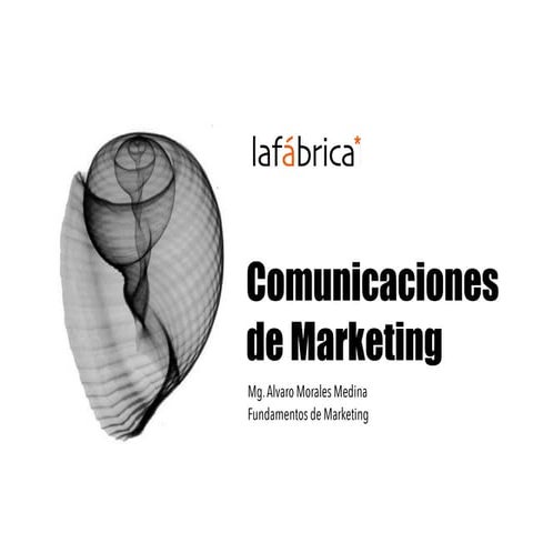 Plan de Comunicaciones de Marketing