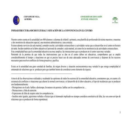 Plan de convivencia 1