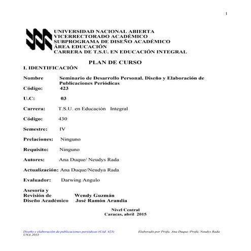 Ana Duque Plan de curso 423 cybesesquina