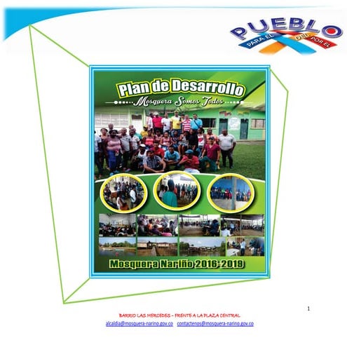 Plan de desarrollo mosquera somos todos 2016 2019 | PPT