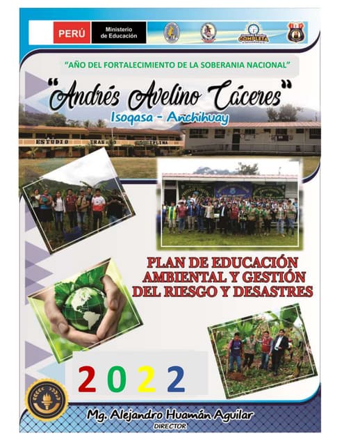 PLAN DE EDUCACIÓN AMBIENTAL Y GESTIÓN DE RIESGOS DE DESATRES