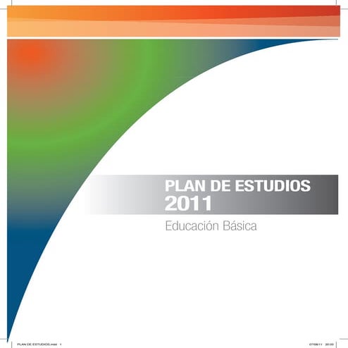 Plan de estudios 2011 mapa conceptual | DOCX