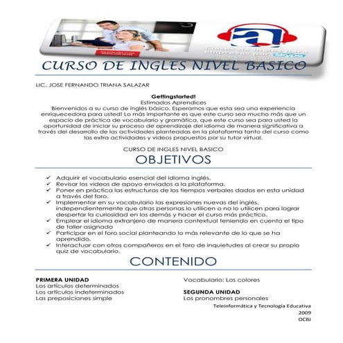 Plan de estudios jose fernando