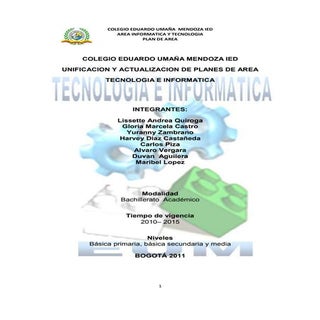 Plan de estudio tecnologia e inform...