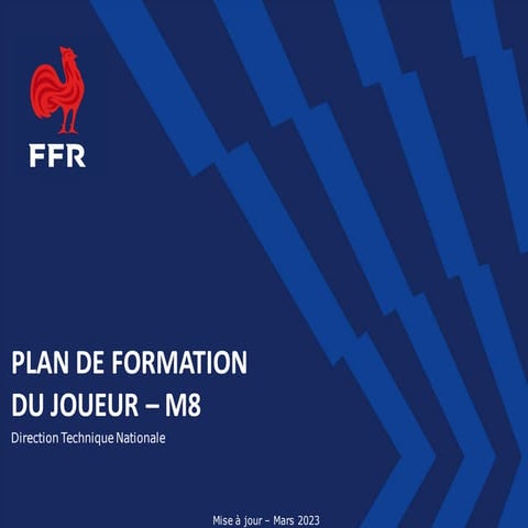 Plan de formation du joueur M8 (2023) | PDF
