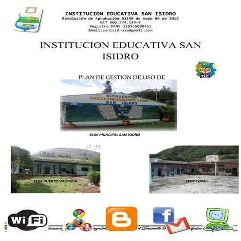 Plan de gestion tics san isidro | PDF