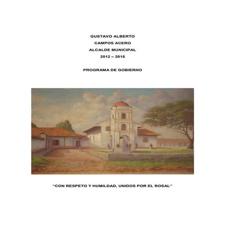 Programa Gobierno Gustavo Campos