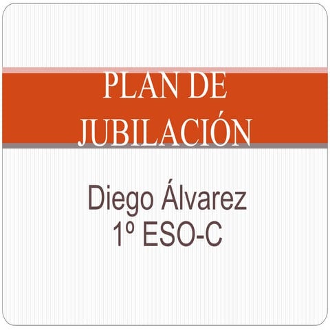 Plan de jubilación