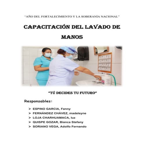 plan del lavado de manos para disminuir infecciones por esta práctica ...