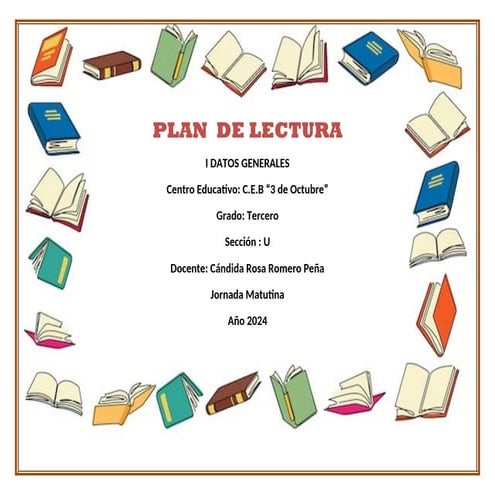 Plan Lector 2024 de Tercer Grado de Primaria | PDF