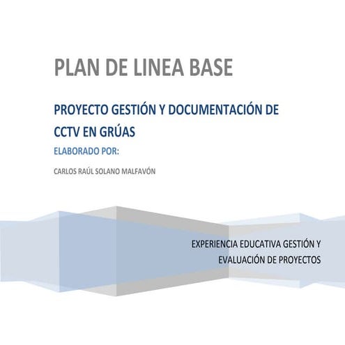Plan de linea base