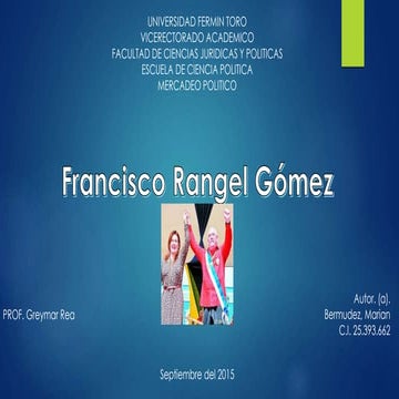 Plan de marketing- Francisco Rangel Gómez | PPTX
