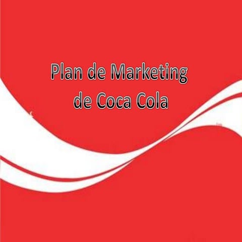Plan de marketing de coca cola