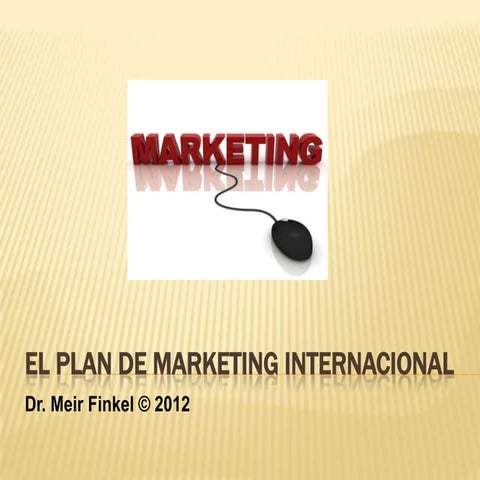 Estrategias de marketing internacional | PPTX