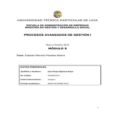 Plan de marketing social del centro gerontólogico rosa delia bravo