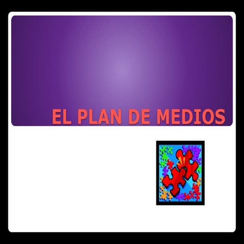 Plan de medios