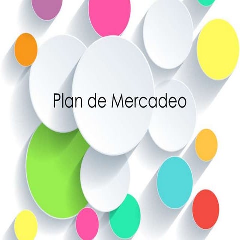 Plan de mercadeo