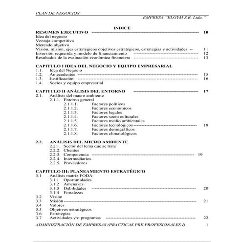 Plan de negocio produccion de yogurt y frugos