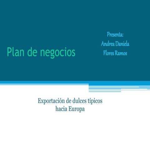 Plan de negocios