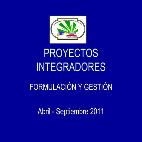 Plan de negocios nivel1 proyectos