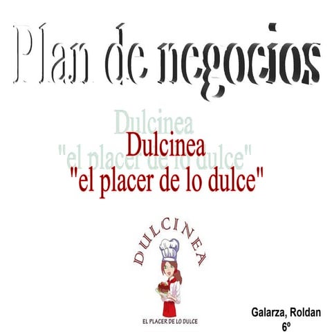 Plan de negocios galarza y roldan