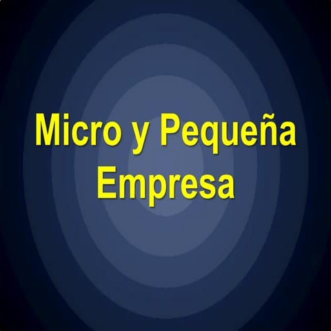 Plan de negocios (micro y pequeña empresa)