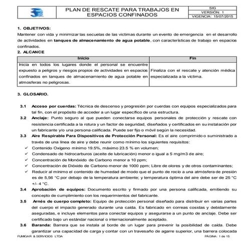 Plan de rescate espacios confinados final willi