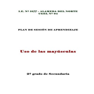 Plan de sesión 2014