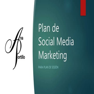 Plan de Social Media | PPTX