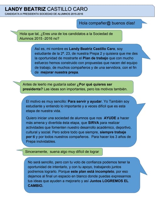 Lograndoelcambio presentations