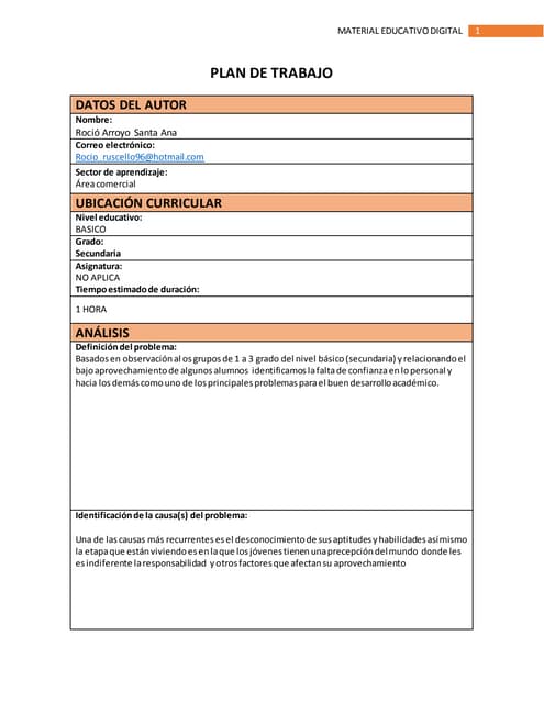 Plan de trabajo original 1