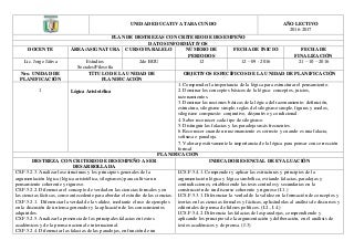 Plan de unidad filosofía 01