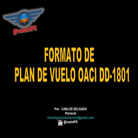 Plan de vuelo