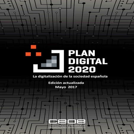 Plan digital 2020 España Informe CEOE