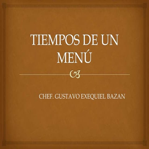 Planeacion de menus