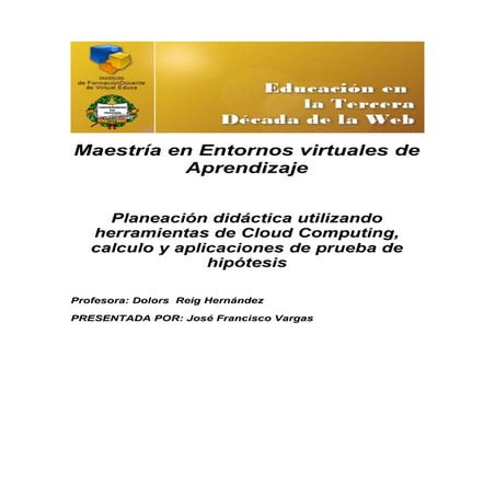 Planeacion didactica utilizando google docs fco vargas