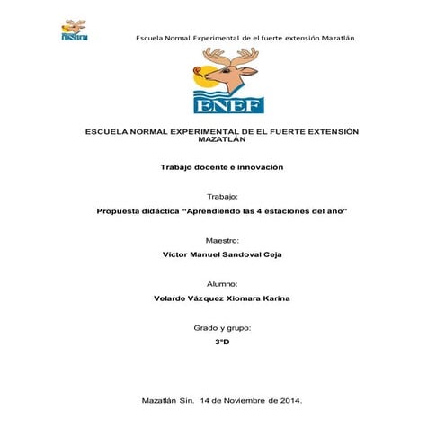 Propuesta de matematicas