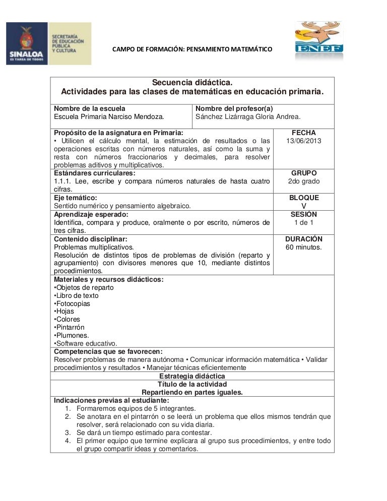 planeamiento de clases