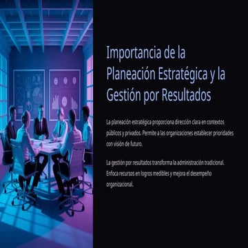 ETAPAS DE LA PLANEACIÓN ESTRATEGICA . EXPLICACIÓN | PPTX