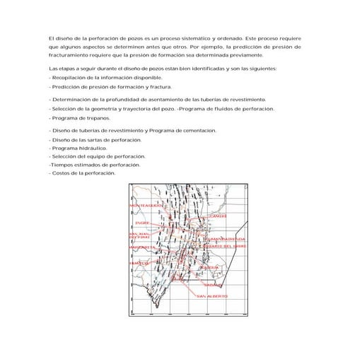 Planeamiento de perforacion