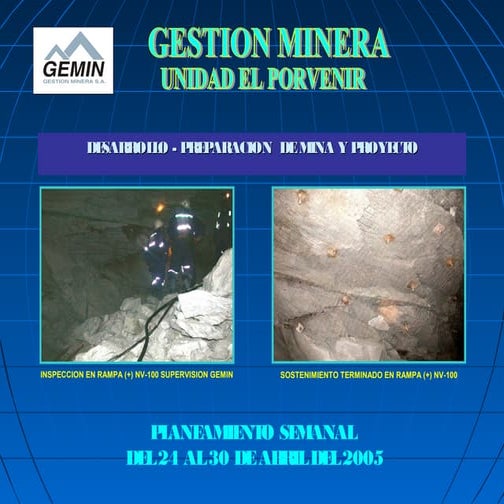 Planeamiento semanal 25 04-05