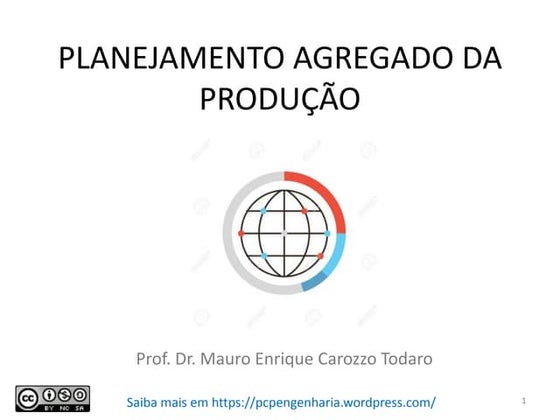 Planejamento agregado   2018